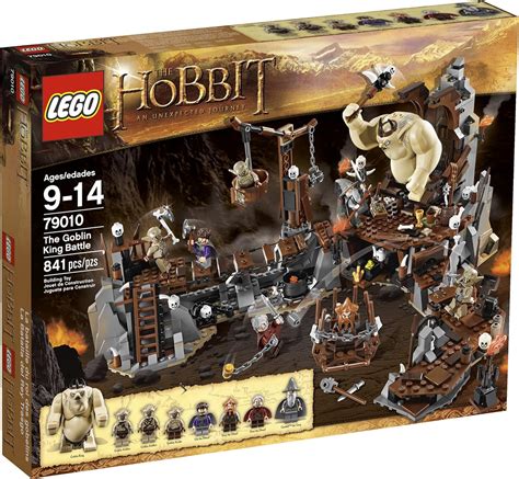 Lego The Hobbit 79010 Goblin King Battle Uk Toys And Games