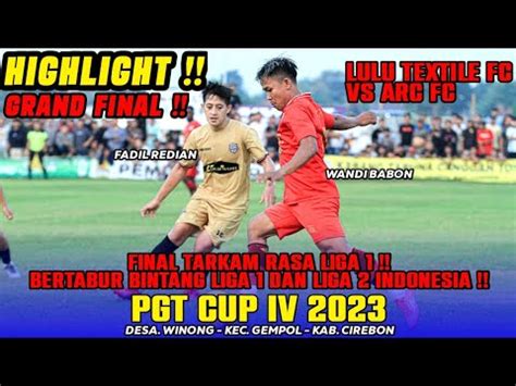 Final Tarkam Rasa Liga Bertabur Bintang Liga Dan Liga Indonesia