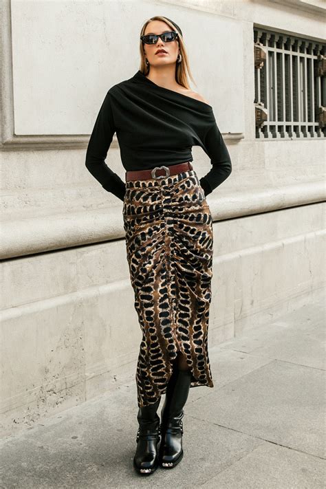 Cinturón Ancho Marrón Para Mujer Colour Nude