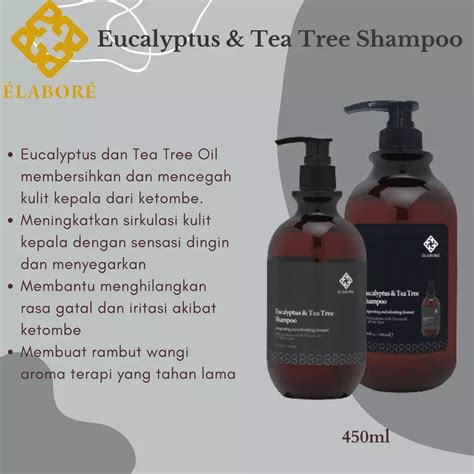 Jual Elabore Elabore Eucalyptus Tea Tree Shampoo Treatment Package