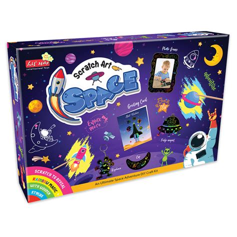Buy Scratch Art Space On Snooplay Online India