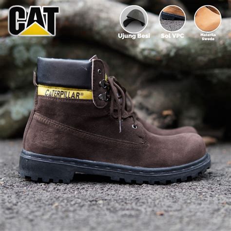 Jual Sepatu Boots Safety Pria Caterpillar Sepatu Outdor Turing Hiking