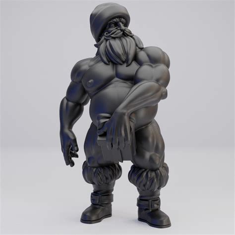 Hot Goblin バッファロースанта ミニチュア ホットゴブリン マッチョサンタ