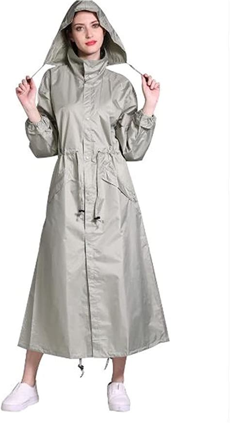 Hcxbb 1 Chaqueta De Lluvia Mujeres Impermeable Con Capucha Ligero