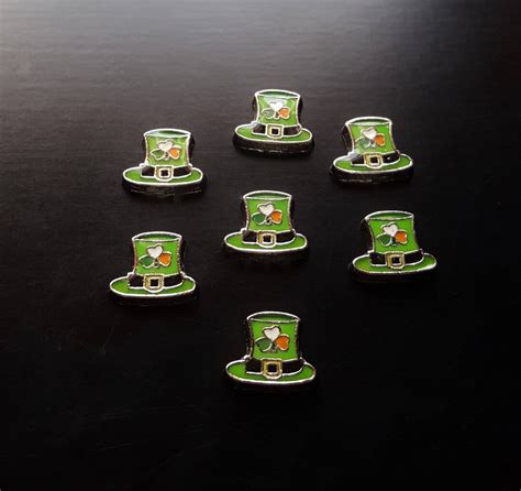 Leprechaun Hat Floating Charm For Floating Lockets St Patricks Day