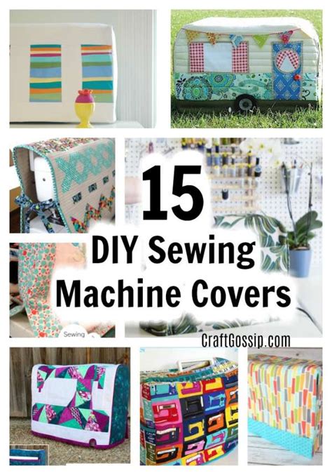 Sewing Patterns 15 Sewing Machine Covers Quilting