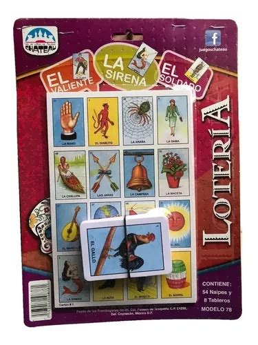 Juego De Loter A Mexicana Con Tablas Loter A Tradicional Mercadolibre