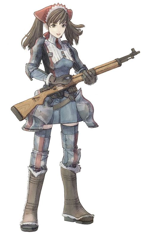 Alicia Melchiott Characters Art Valkyria Chronicles Idea