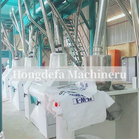 High Quality 50 Ton Maize Milling Machine China Maize Flour Mill And