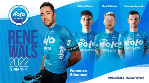 El Proyecto Del Equipo Ciclista Eolo Kometa Meta Volante