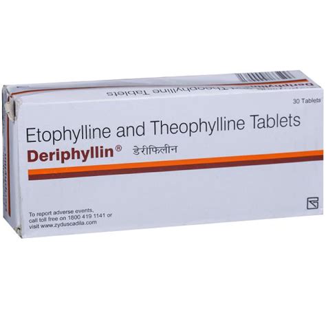 Deriphyllin Tablet Ak Medical Hall