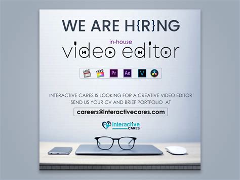 Video Editor Hiring By Kazi Shadid Raiyan On Dribbble