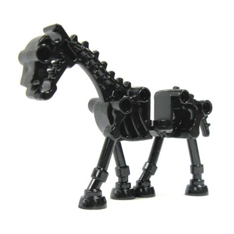 Lego Animal Minifigure Black Skeleton Horse Mint Sell2bbnovelties