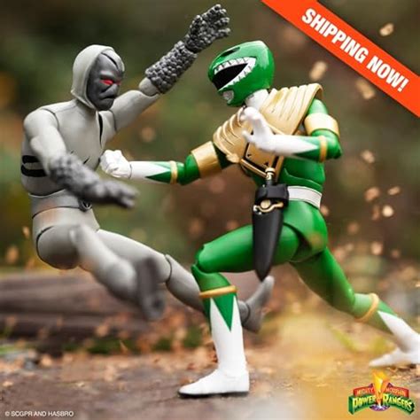 Super7 ULTIMATES Mighty Morphin Power Rangers Green Ranger 7 Power