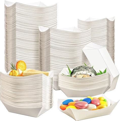 Amazon Motbach Pack Small Paper Food Boats Lb Disposable