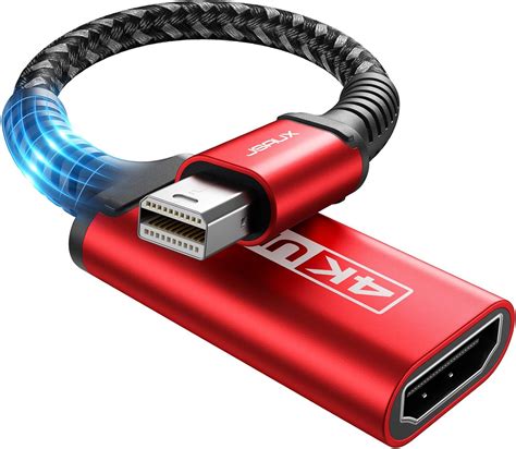 Jsaux 4k Mini Displayport To Hdmi Adapter Thunderbolt To