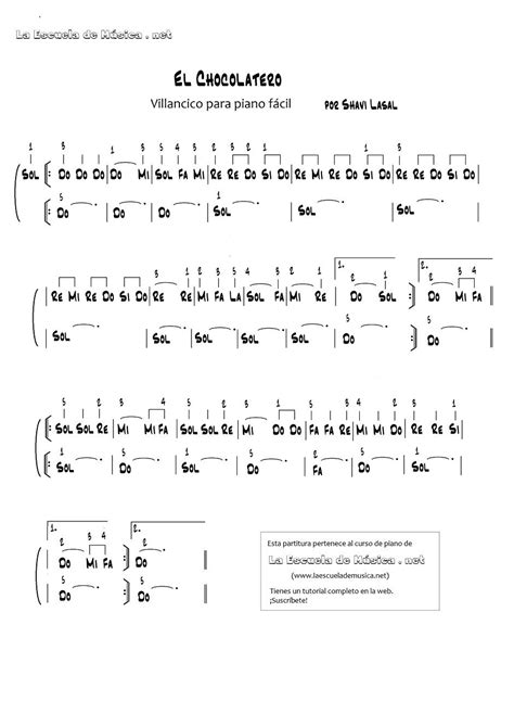 Canciones De Navidad Para Piano Cuatro Conocidas Melodías Populares Cancion De Navidad