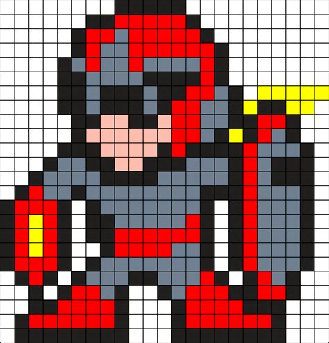 Protoman Pixel Art