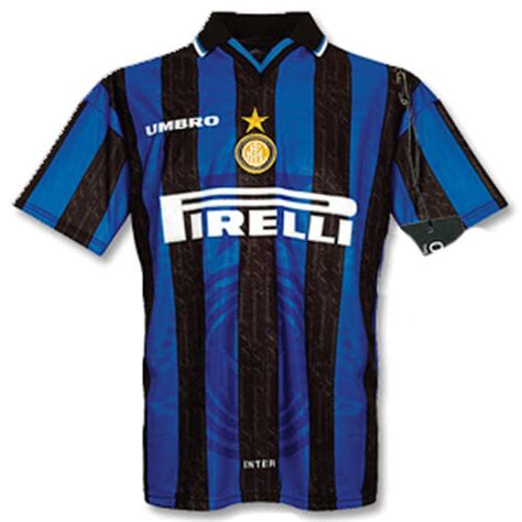 Retro Inter Milan Home Shirt 97 98 Soccerlord