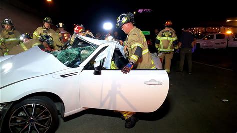 Hfd Technical Rescue Team Heavy Rescue 11 Rollover Accident With