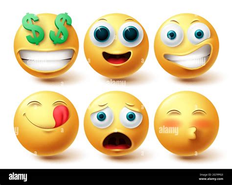 Conjunto De Vectores Emoji Emoticono Smileys Emoticon Happy Collection