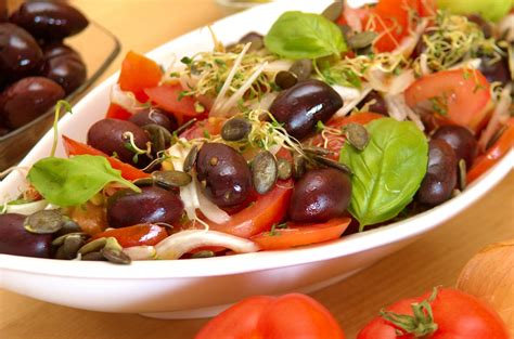 Tomatensalat Mit Sprossen Rezept Vegan Roh Rohkost Rezepte