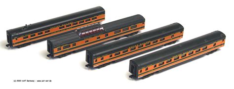 Empire Builder Train Set 4 All American Trains
