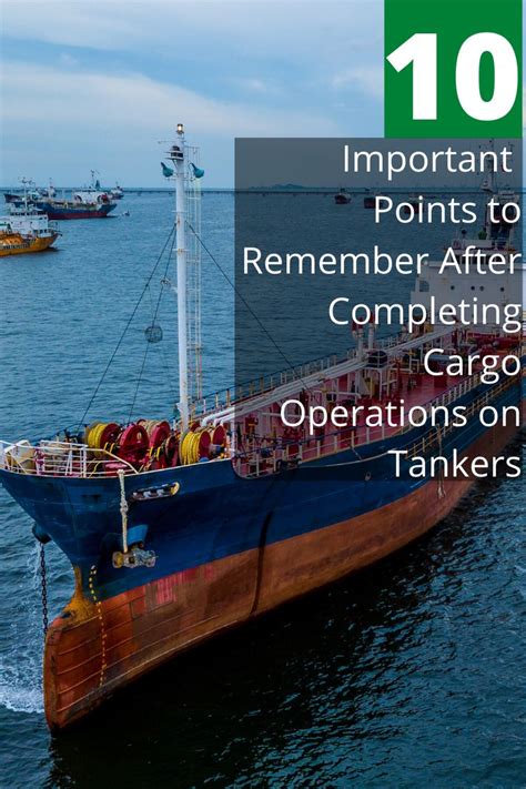 10 Important Points To Remember After Completing Cargo Operations On