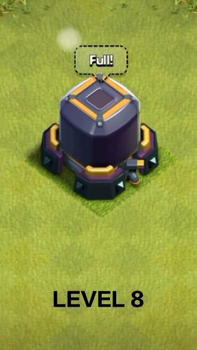 Dark Elixir Storage Upgrade Max 1 To 10 Level In Clash Of Clan Short Coc Youtube