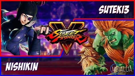 SFV CE Suteki3 JURI VS NISHIKIN BLANKA MeiaLua YouTube