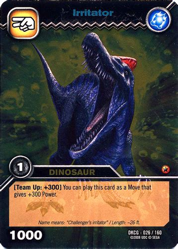 Image Irritator Tcg Card  Dinosaur King Fanon Wiki