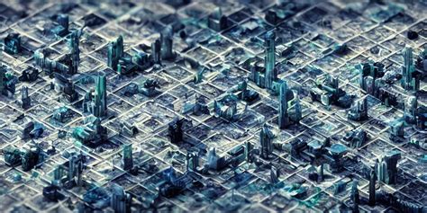 Dystopian Future Tilt Shift Prismatic Amazing Stable Diffusion