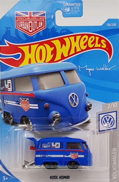 Hot Wheels 2019 Magnus Walker Urban Outlaw Volkswagen Kool Kombi Blue