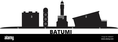 Batumi Tower Stock Vector Images Alamy