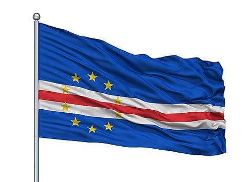 Bandeira De Cabo Verde Transparente Pincel Aquarela Png Cabo