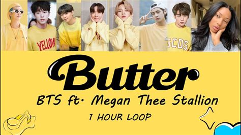 Bts 방탄소년단 Butter Feat Mts Hd With English Lyrics [1 Hour Loop] [