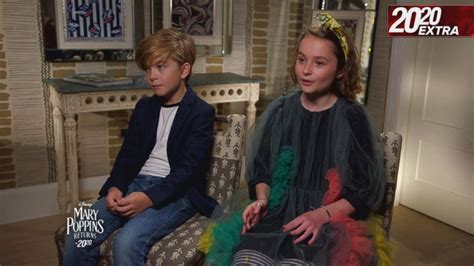 Kids starring in 'Mary Poppins Returns' share on-set moments with cast Video - ABC News