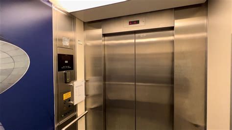 1998 KONE Traction Elevators P41 Parking Garage Stockholm Arlanda