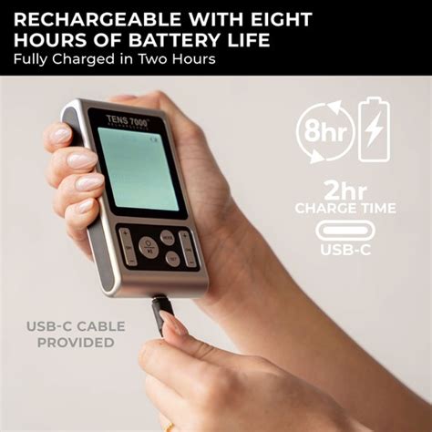 TENS 7000 Rechargeable TENS Unit - Conquer Your Pain
