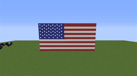 American Flag Pixel Art