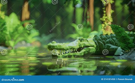Crocodile Sculpture Stock Photography 161271638