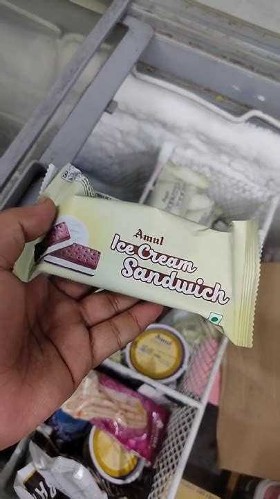 Amul Ice Cream Sandwich ₹30 Only Icecream Amul Youtube