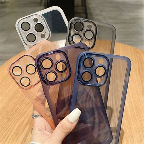 Plating Transparent Phone Case For VIVO Y36 Y35 4G Y78 Y27 5G Soft