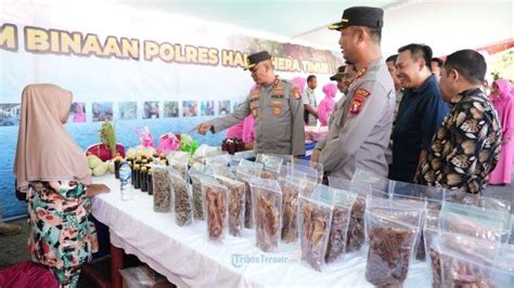 Tinjau Umkm Halmahera Timur Kapolda Maluku Utara Kita Dorong Produk