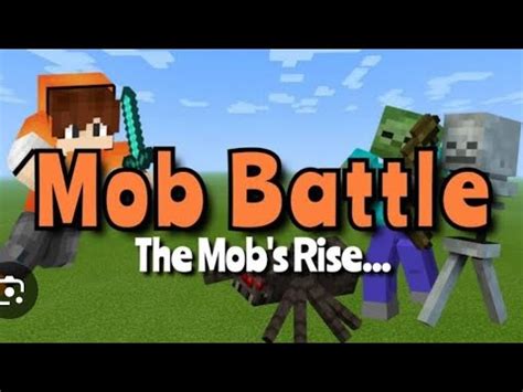 Battle With Mobs Minecraft Youtube