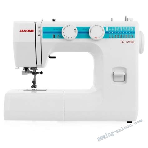 Швейная машина Janome TC 1216 S, купить в интернет магазине "Салон ...