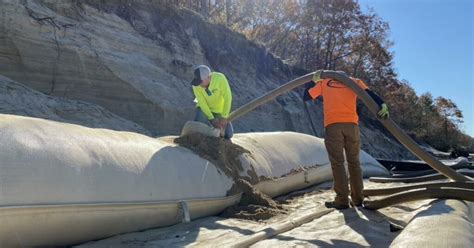 Geotextile Tubes Sandbag Services In Michigan