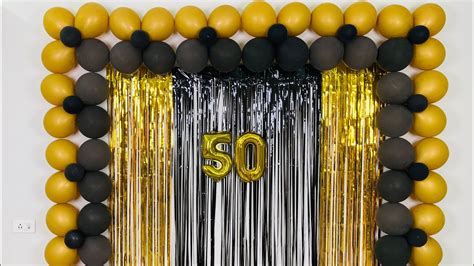 50th Celebration Ideas At Home You