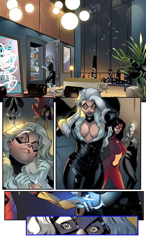 The Cat And The Spiders Spider Man XGeek Cartoon Porn Comic