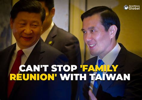 Xi Jinping Talks Unification With Former Taiwan President But Not